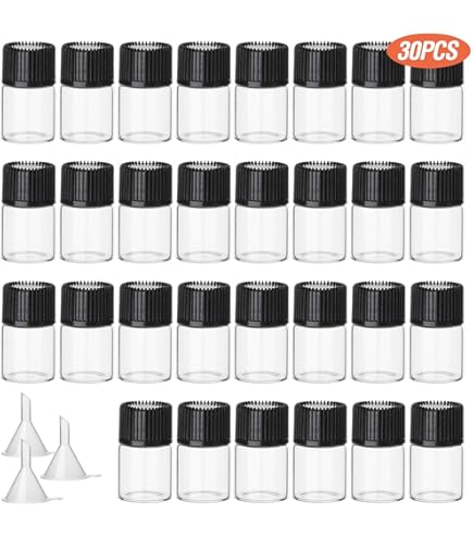 Fiale Trasparenti Scrivibili Fiala Di Vetro Da 2 Ml Con Tappo A Vite Durevole E Alla Moda Contenitori Ermetici Per Oli Essenziali