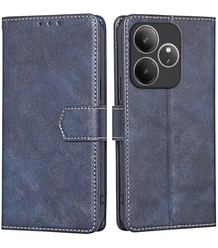 SHIEID Custodia per Realme GT 7 Portafoglio Flip fibra di carbonio Cover con Supporto Stand ed Carta Fessura ed Cover di Pelle Realme GT 7-Verde