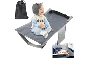 ANMAHE Toddler Aeroplane Bed Travel Essentials for Kids - Extender with Free Drawstring Bag