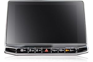 CDEFG Compatibile con Jeep Compass 2021-2023 2024 2025 Pellicola Protettiva 9H in vetro temperato opaco da 10,1 pollici navigazione Pellicola proteggi schermo Accessori