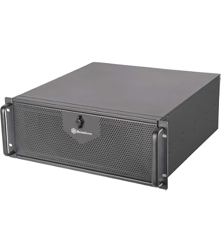 RackOwl 4U Server Chassis Rackmount Server Case; 8X HDD Bays & 3X 5.25 Devices; E