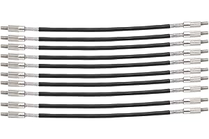 LAZMIN112 10 pezzi 4/43 / 4 corda per Coda di violino filo di Acciaio violino in nylon per Violino Cordiera per Cordiera per violino Sostituzione di parti di Strumenti musicali