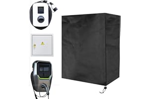 ENUTROF Tetto di Protezione Dalle Intemperie per Stazione 40 x 32 x 20 cm Montaggio a Parete Intemperie per Stazion Esterni Solare Antipolvere e Antipioggia Accessori per Wallbox (40 x 32 x 20 cm)