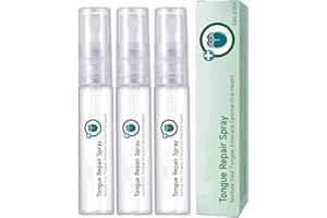 KATSLYN 3PCS Dry Mouth Spray,Tongue Moisturizing Spray,Instant Dry Mouth Relief,Tongue Repair Spray,Fissured Tongue Relief Spray,Fresh Breath Spray,Remove Odor,Natural Ingredients,Alcohol Free(30ml)