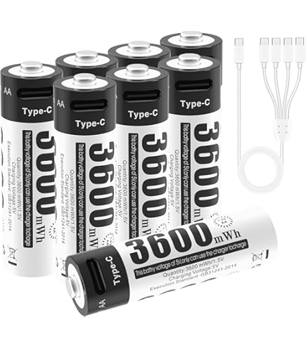 Lifeier 1.5V 700mwh Oplaadbare Aaa Batterij, Usb Dubbel Een Oplaadbare Batterije