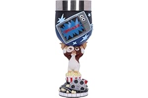Nemesis Now Gremlins Gizmo Gobelet 19,5 cm en résine, produit sous licence officielle Gremlins, gobelet Gremlins Gizmo, insert amovible en acier inoxydable, moulé dans la meilleure résine,