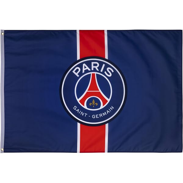Paris Saint-germain Maglia Bandierina Paris Saint Germain Ufficiale - Gagliardetto PSG 20x25 Cm Bandiera Psg - 4