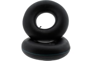 der kleine Handwerker 2 x Manguera para rueda de carretilla 3.50/4.00-6 Manguera de repuesto para rueda de aire con válvula de coche, carretilla recta