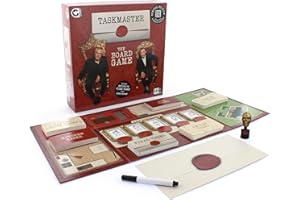 Ginger Fox Official Taskmaster The Board Game Special Edition - Family Game For Cosy Nights In - Compete In Ludicrous Tasks W