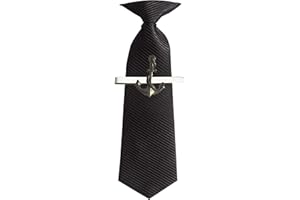 PRIDEINDETAILS Anchor PP-G20 English Pewter emblem on a Tie Clip (slide)
