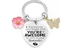 YISCOKO Gifts for Women-Keyring Gifts for Friendship,Stocking Fillers for Women,Christmas Gifts for Her, Birthday Gifts for Women,Thank You Gift for Colleagues.