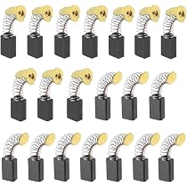 20 Balais Charbon Moteur 5x5x11mm - Universels Pour Perceuse, Ponceuse, Scie - Remplacement Simple Et Durable