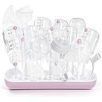 Égouttoir à Biberons, Séchoir pour biberons, Bouteille, Tétine, Tasses, Tire-Lait et Verre