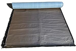 LATZEL DÄMMSTOFFE Bande de toiture en aluminium couleur plomb gris argenté autocollant bande bitumée résistante aux UV pour toit plat abri voiture garage 5 m² Toit métallique du rouleau Format 1 x 5 m