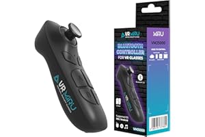 MIRU Telecomando Bluetooth 3.0 Wireless VMJ5000 Per Visore Realtà Virtuale Per Giochi Su Smartphone, Raggio Fino A 10 Metri, Compatibile Con Android e IOS.