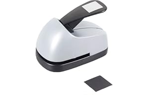 WSYHOMIE Square Punch 1.5 inch Craft Lever Punch Handmade Paper Punch（1.5inch Square）