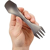 freigeist Titan Spork | Göffel, Messer-Gabel-Löffel-Kombi, leichtes Camping-Besteck, Besteckset für Outdoor Ultra-leicht