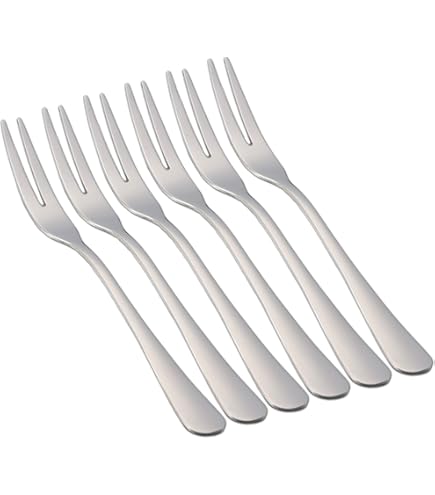 8 Serviergabeln Edelstahl - Elegante Tafelgabeln Für Party & Hotel