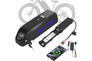WR-TEAM WR TEAM Ebike Battery 36v 15AH with Charger, USB Port, Lithium Electric Bike Battery for 1000W 750W 500W 250W Motor (Bafang, AW, most ebike conversion kit)