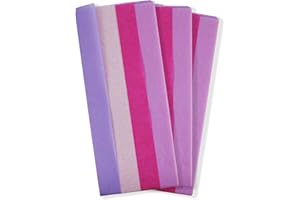 EUROWRAP Clairefontaine – 24303-FC – Papier de soie - Paquet de 6 feuilles pliées - Dimensions : 50x70cm - Motif : Violet, Fuschia, Lila - Emballage Cadeau, Personnalisation Cadeau, Loisirs Créatifs