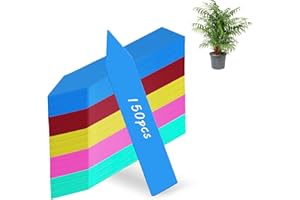 NIEITRK Etiquette Plante,Etiquette Jardin,150 Étiquette Potager Multicolore,Etiquettes En Plastique Pour Plantes,Etiquette Jardin Imperméable,Etiquette Jardin Exterieur Pour Pépinière, Semences,Plantes Herbes