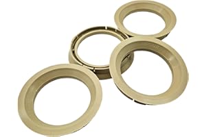 FELGENFACTORY 4 X anelli di centraggio 72,5 su 57,1 Beige Borbet cerchioni compatibili con VW Audi Seat Skoda 72,5-57,1
