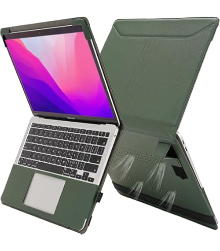 TYTX Compatible MacBook Pro 13 Inch Case, PU Leather Fits 2016