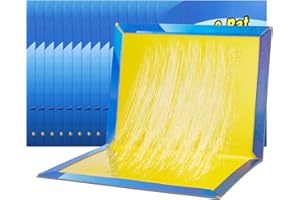 TARSWESI Plaques Collantes Souris 15PCS, Piège à Souris à Rats, Plaque Glue Rat Attrape Anti Souris Rat Professionnel, Puissant Plaques de Glu pour Rongeurs