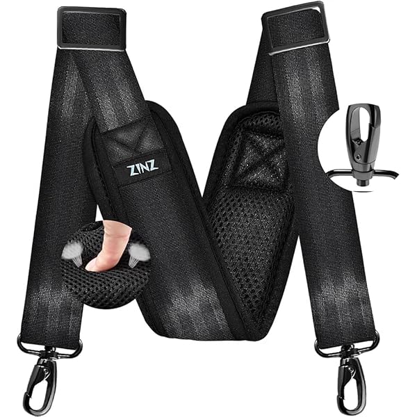Sangle Bandoulière Réglable Pour Sac - Longueur 100-120cm, Cuir PU, Installation Sans Perforation