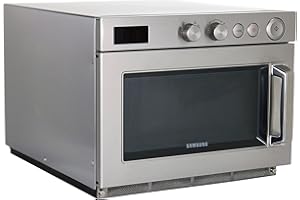 SARO SAMSUNG MJ2691 - Microonde da 26 l e 1850 W, dotato di 5 livelli, LED, display digitale per l’indicazione del tempo, in acciaio inox