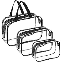 Lot De 12 Sacs De Rangement En PVC Transparent - 32x31x8 Cm, Fermeture éclair, Pour Jouets, Puzzles, Cosmétiques