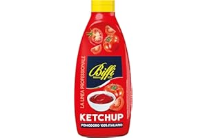Biffi - Ketchup con Pomodoro 100% Italiano - Flacone da 950g