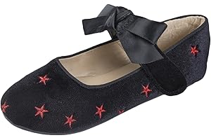 Lora Dora Girls Velvet Mary Jane Glitter Shoes
