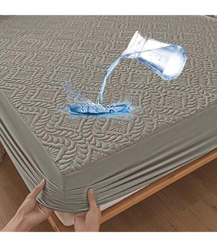 Feluna® Waterdichte Matrasbeschermer Premium Beddengoed Molton; Bedding Vier Seizoenen Flanellen Matrasbeschermer (160x200cm