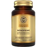 Solgar Golden Prime Menoprime - 30 Mini Tablets | Women +45 - Perimenopause &amp; Menopause - Saffron, Affron &amp; Siberian Rhubarb
