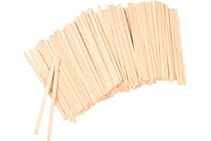 ANTETOK Bastoncino da Caffè in Legno, Agitatore per Caffè e Tè, 140mm500 Pcs, Spessore 2mm, Getta Biodegradabile al 100% (Non imballato)