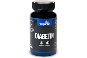 WELLPURSAN GMBH Wellpursan Diabetin Capsules (1 x 60 Diabetine Capsules) - Natural Blood Sugar Complex to Support Normal Blood Sugar Levels and Sugar Metabolism