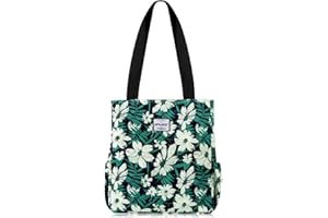 HAWEE Donna Borsa Tote con Zip Leggera Borsa a Tracolla Casual Borsa a Mano Moda Borsa a Spalla Grande Borsa della Spesa Impermeabile Borsetta per Viaggio Scuola Lavoro Quotidiano Vita Yoga Spiaggia