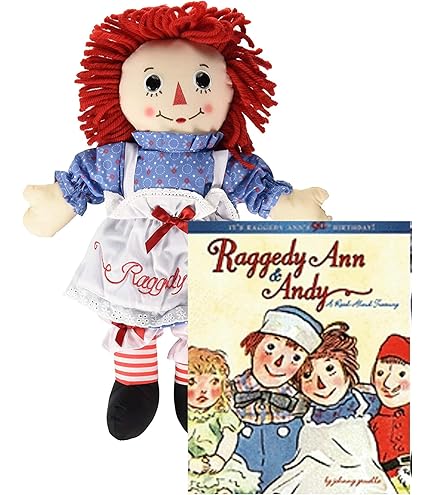 Bundle Of 2 Aurora Dolls Large 16 Classic Raggedy Ann And Raggedy