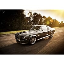 Islandburner Leinwandbild Bild Auf Leinwand 1967 Ford Mustang Shelby Gt 500 Wandbild Poster Kun S025d0oc