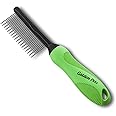 Golden Pets Fell-Entwirrer Kamm I Hunde- & Katzenbürste mittel bis langhaar geeignet I Kleine - große Tiere I Einfache Reinig