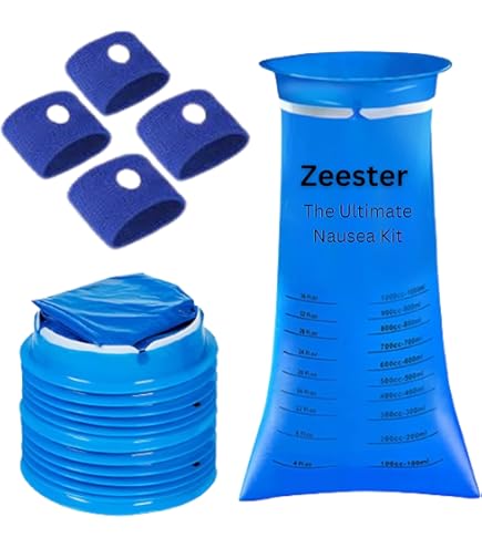 MP MOZZPAK Vomit Bags Disposable 35 Pack - 1000ml Emesis Bags, Leak-Proof Barf Bag - View #4