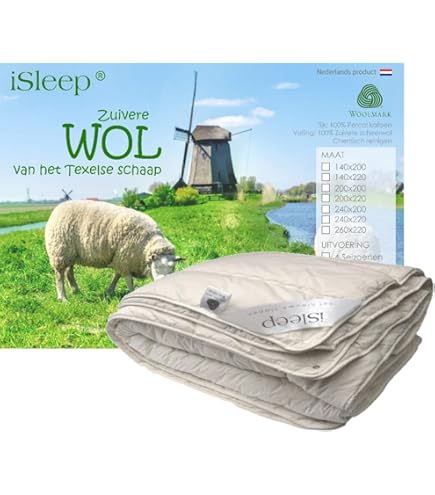 Wat betekent warmteklasse dekbed? - Van Morgen Texels Wol