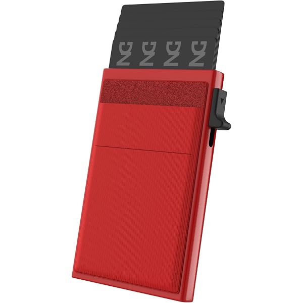 Metall-Kartenhalter Mit RFID-Schutz – Minimalistische Geldbörse Für Herren & Damen, Bis Zu 12 Karten
