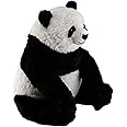 Large 22" Soft Plush Sitting Panda Bear Toy White & Black Stuffed Teddy Kids Toy