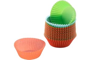 ORIGINAL KAISER Inspiration - Moldes de papel multicolor para 150 magdalenas / muffins / cupcakes Ø 7cm