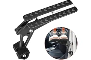 TangMiGe Auto Pedal Türstufe, Autotür Klappbare, Klappbarer Auto Türpedal, Trittstufe Pedal Klappleiter, Wohnmobiltrittstufen, Zubehör für Den U Türfallen SUV, Jeep, RV, LKWs, meisten Autos (Schwarz)