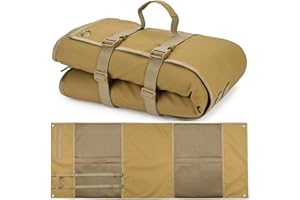 Peminkoo Tappetino da tiro Coperta Imbottita per riposare all'aperto Arrotolabile in Tessuto Oxford Antiscivolo Leggero Impermeabile Resistente per Caccia (200x74 cm)