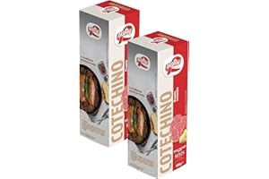 RASPINI SALUMIERI PIEMONTESI DAL 1946 Raspini cotechino precotto, confezione multipack, 2 x 500 g, carne 100% italiana, senza glutine e lattosio no allergeni
