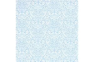 Melody Jane Maison de Poupées Bleu Pâle Blanc Gland Papier Peint William Morris Design